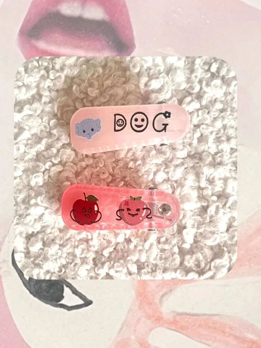 Miniso set pink